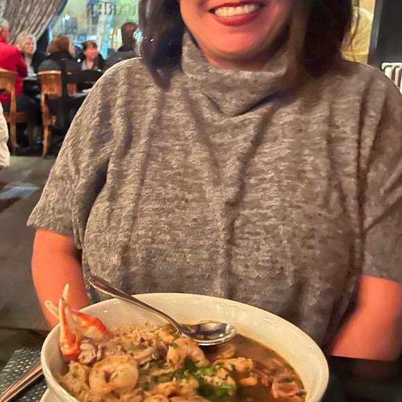 Sweater poncho - Picture 4 of 4